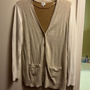 Crown & Ivy color block cardigan